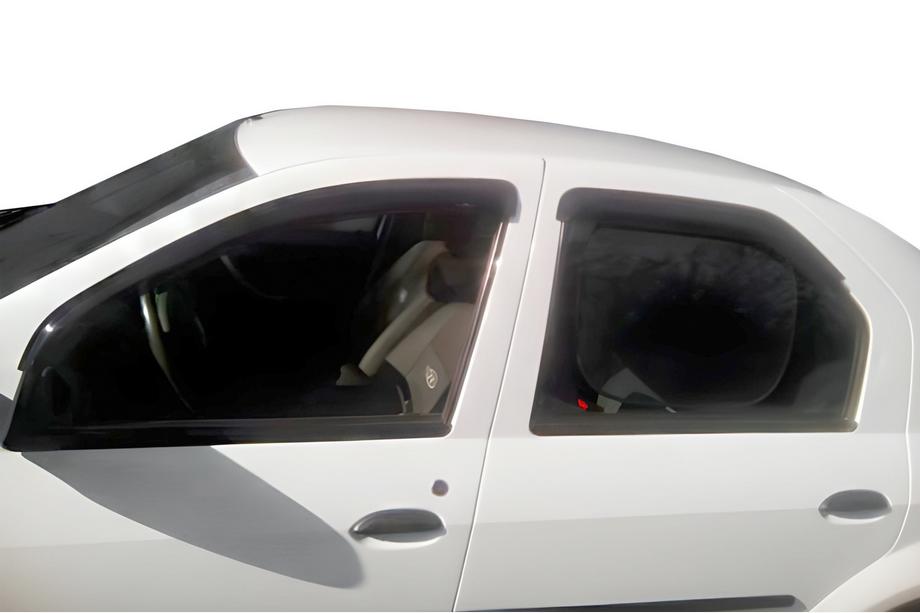 Dacia Logan I 2008–2012 Raamdeflectoren (4 stuks, HIC) Image