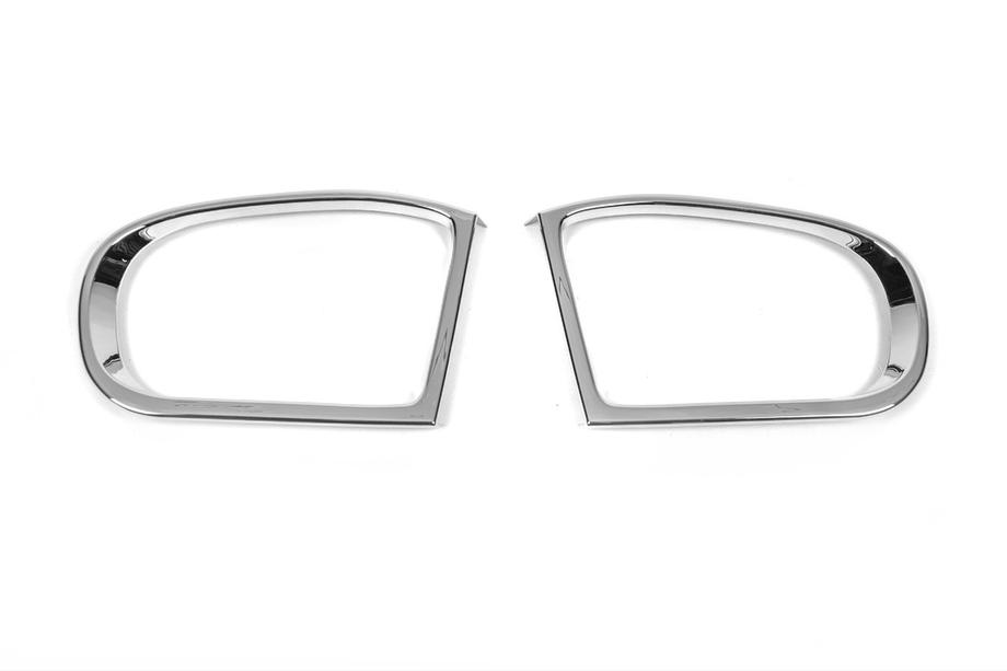 Mercedes C-Klasse W203 2000–2007 Spiegelomlijstingen voor buitenspiegels (2 stuks, kunststof) Foto 3