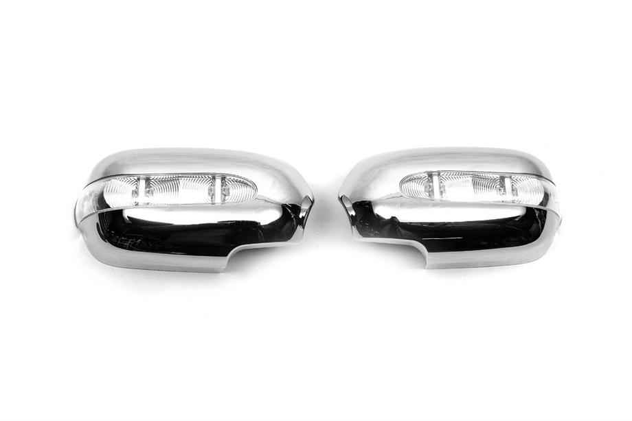 Toyota Camry 2001–2006 Chroom spiegelkappen met LED (2 stuks) Foto 3
