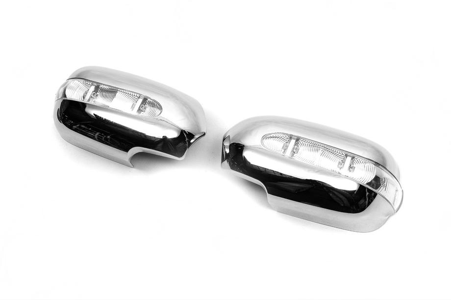 Toyota Camry 2001–2006 Chroom spiegelkappen met LED (2 stuks) Foto 1