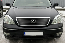 Lexus LS 2001–2006 Koplampranden (2 stuks, kunststof) foto 1