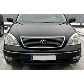 Koplampranden (2 stuks, kunststof) Lexus LS 2001–2006 foto 1