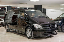 Mercedes Viano 2004–2014 Voorbumper lip 2010-2015 (spuitklaar) foto 4