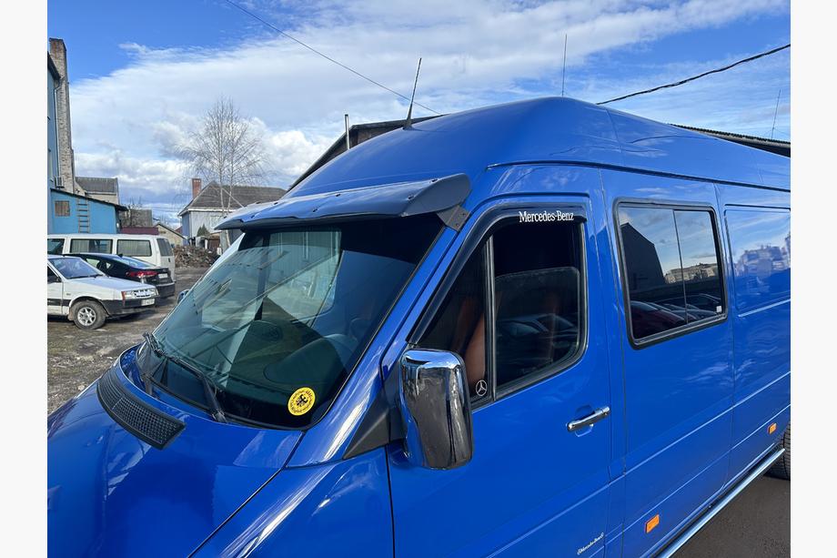 Volkswagen LT 1995–2006 Voorruitvizier (zwart hoogglans, 5 mm) Image