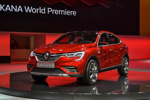 Nieuwe coupé-SUV Renault Arkana