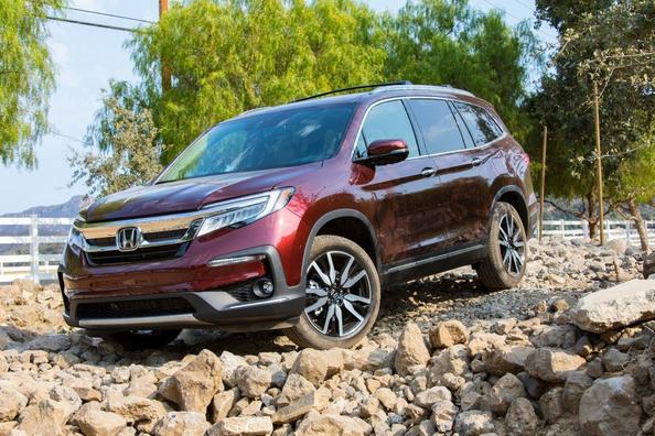 Review van de vernieuwde Honda Pilot-crossover