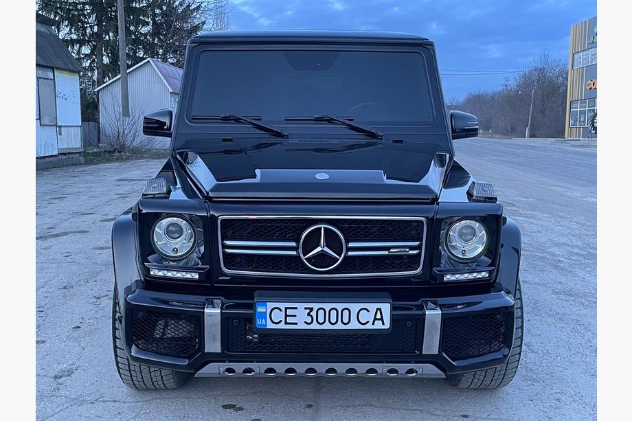 Mercedes G-klasse W463 1990–2018 Koplampcovers met LED (5 diodes, set) Foto 4