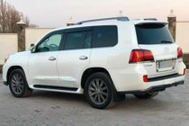 Lexus LX570/450d 2008–2022 Raamwindschermen 11 cm (4 stuks, HIC) foto 6