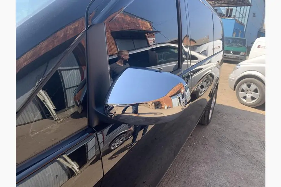 Mercedes Vito/V-klasse W447 2014– Spiegelkappen volledige afdekking (2 stuks, ABS) Foto 3