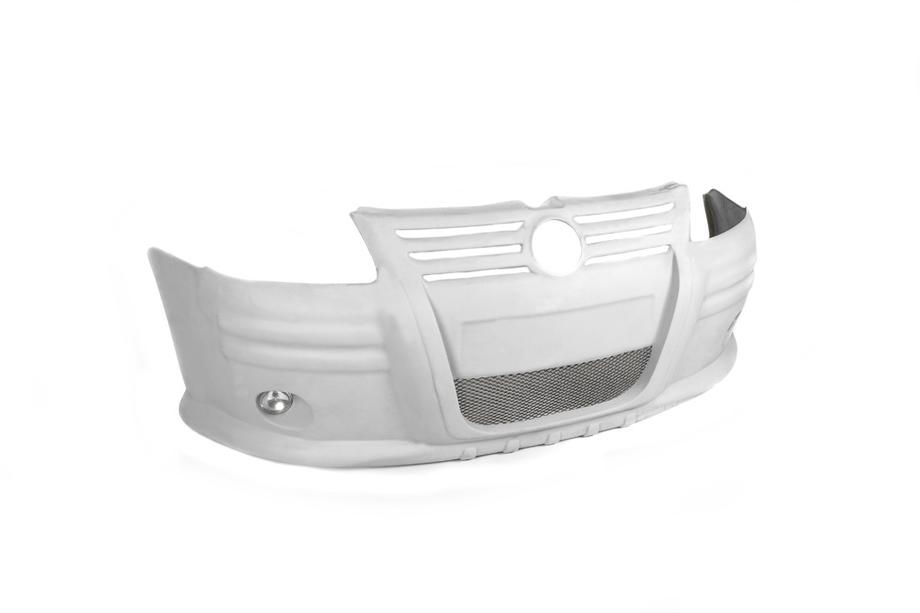 Volkswagen Caddy 2004–2010 Voorbumper (bumpercover, spuitklaar) Image