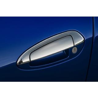 Deurgreepcovers met bovenstuk (4-deurs, RVS) Fiat Punto Grande/EVO 2006–2018 foto 1