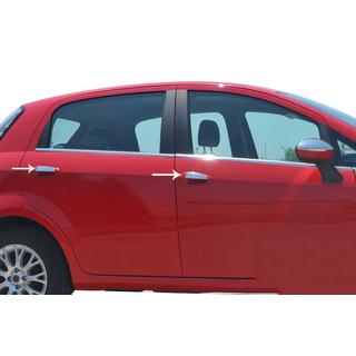RVS deurgreep covers (4-deurs) Fiat Punto Grande/EVO 2006–2018 foto 1
