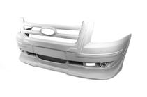 Ford Transit 2000–2014 Voorbumper lip (2006-2014, met rooster) foto 1