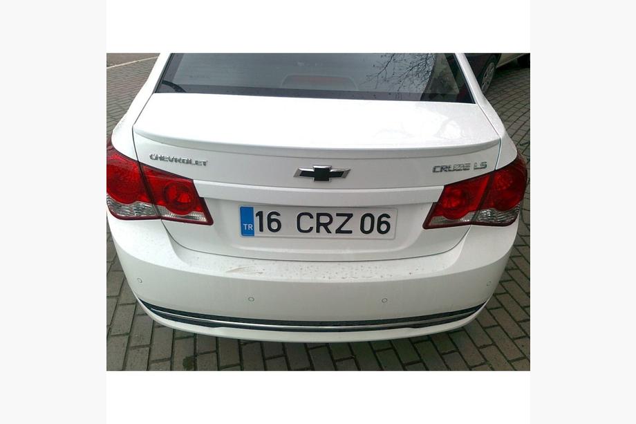 Chevrolet Cruze 2009–2015 SD spoiler (Meliset, ongelakt) Foto 2