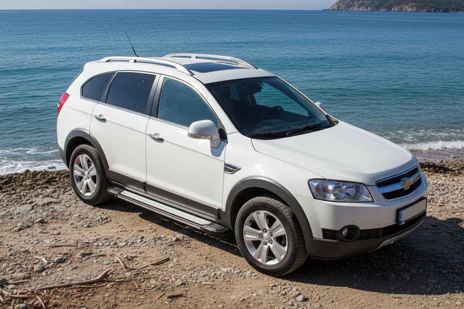 Chevrolet Captiva 2006–2019 Rainbow zijtreden (set van 2, aluminium) Image