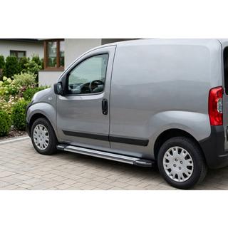 Zijtreden Rainbow (2 st., aluminium) Peugeot Bipper 2008–2017 foto 1