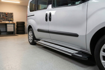 Fiat Doblo II 2010–2022 Rainbow side steps (2 stuks, aluminium) foto 1