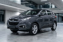 Hyundai IX-35 2010–2015 Rainbow zijtreden (set 2 st., aluminium) foto 1