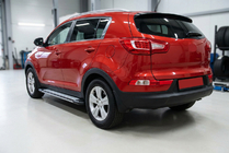 Kia Sportage 2010–2015 Rainbow zijtreden (set 2 st., aluminium) foto 1