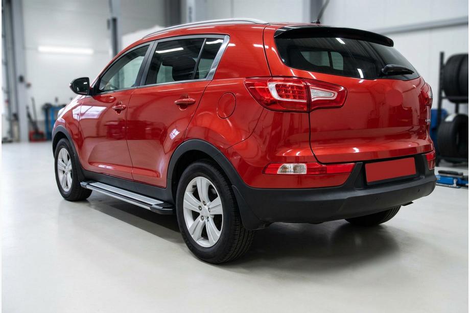 Kia Sportage 2010–2015 Rainbow zijtreden (set 2 st., aluminium) Image