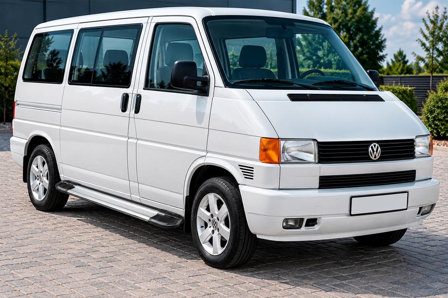 Volkswagen T4 Caravelle/Multivan 1990–2003 Zijtreden Rainbow (2 st., aluminium) Image