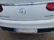 Mercedes GLE Coupé C292 2015–2019 Chroomstrip voor achterbumper (OEM) foto 3