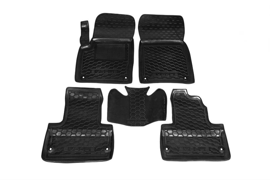 Range Rover Evoque 2012–2018 Rubberen automatten met opstaande rand (Autogumm) Image