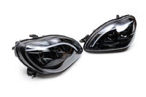 Mercedes S-Class W220 1998–2005 Voorste koplampen met LED-positielichten (set van 2) foto 3