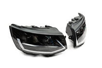 Volkswagen T6 2015–2024 Voorkoplampen met LED-dagrijverlichting zwart (2015-2019, 2 stuks) foto 5