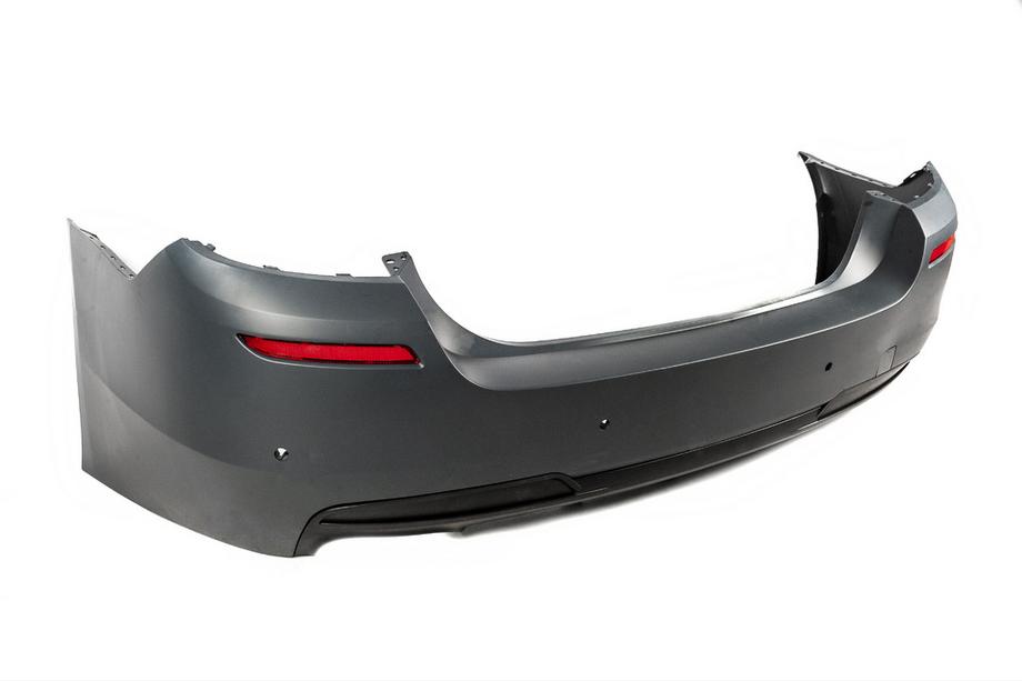 BMW 5 Serie F10/F11 2010–2016 Complete bodykit (M-Performance LCI) Enkele uitlaat met uitlaten links en rechts Foto 7