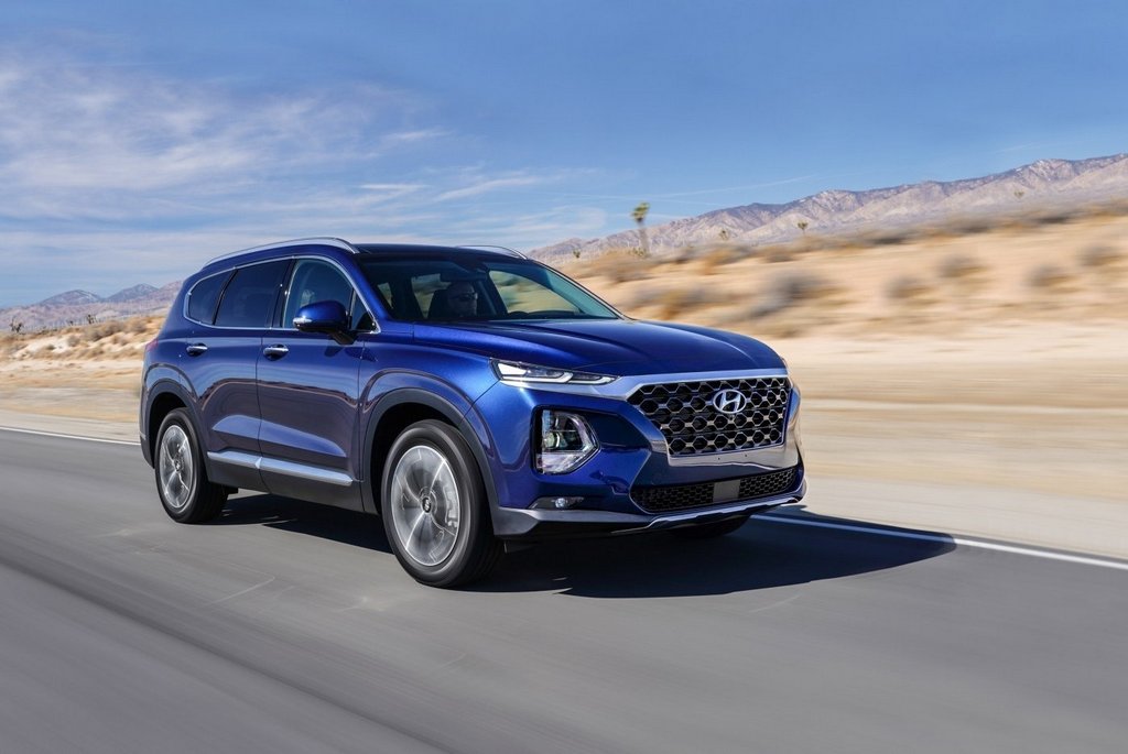 Hyundai Santa Fe crossover van de vierde generatie
