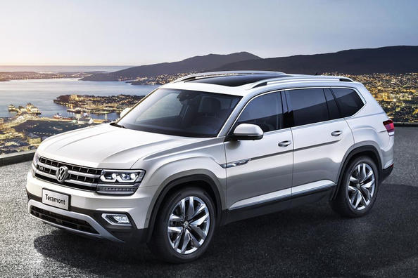Review van de vierwielaangedreven Volkswagen Teramont-crossover