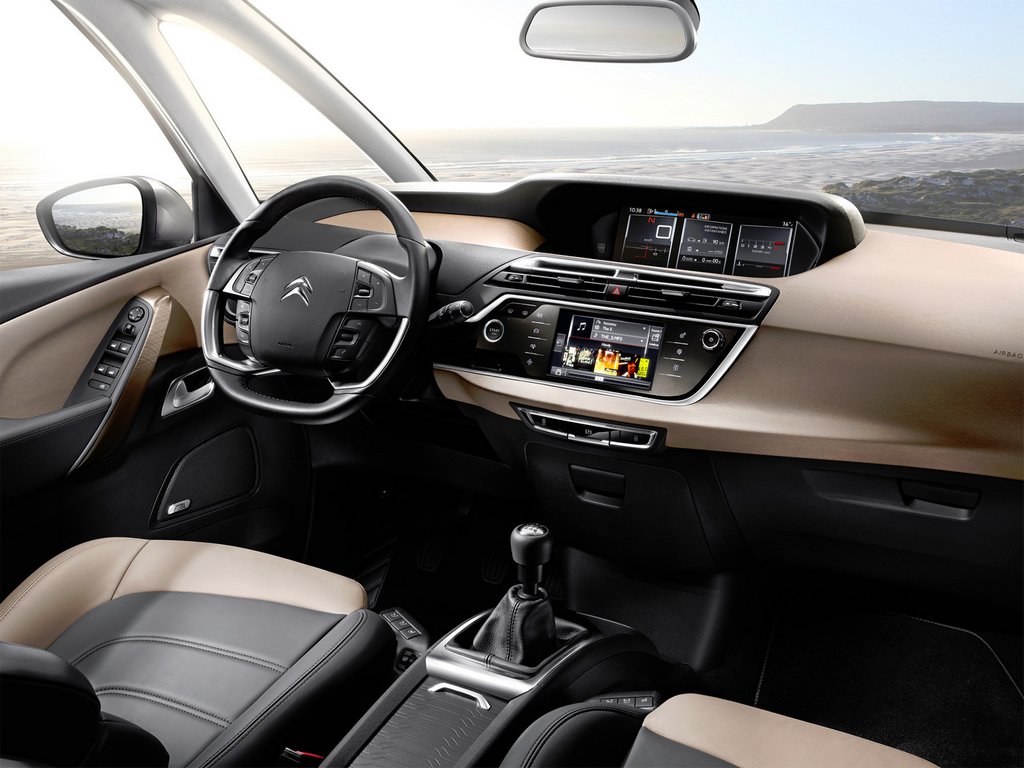 Restylingversie van de compacte MPV Citroen C4 Picasso