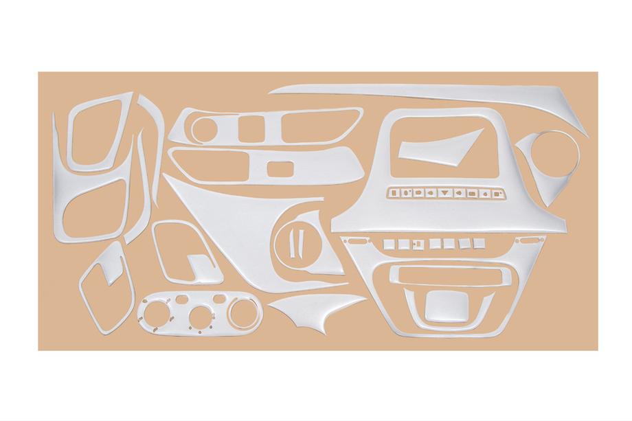Iveco Daily 2014– Dashboard sierlijsten Aluminium Image