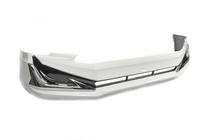 Toyota Land Cruiser Prado 150 2009–2023 Modelista V3-LED voor- en achterbumper lip kit (2017-) Zwarte kleur foto 9
