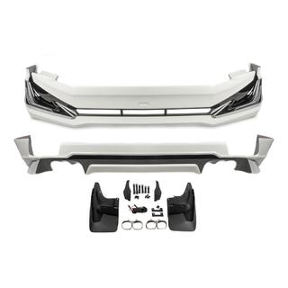 Modelista V3-LED voor- en achterbumper lip kit (2017-) Toyota Land Cruiser Prado 150 2009–2023 foto 1