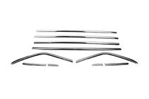 Ford Kuga/Escape 2013–2019 OmsaLine onderste raamlijsten (10 stuks, RVS) foto 2