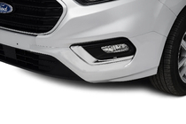 Ford Custom 2013–2022 RVS sierlijsten voor mistlampen 2018+ (set van 2) Carmos - Turks staal foto 1