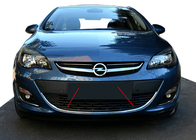 Opel Astra J 2009–2015 OmsaLine RVS beschermlijst voor voorbumper foto 3
