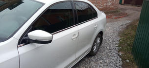 Volkswagen Jetta 2011–2018 Onderste raamlijsten (set 6 st., RVS) Carmos - Turks staal foto 6