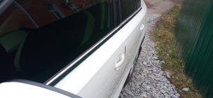Volkswagen Jetta 2011–2018 Onderste raamlijsten (set 6 st., RVS) Carmos - Turks staal foto 7