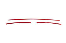 Volkswagen T6 2015–2024 Grillelijsten voor bumper 2015-2019 (3 stuks, rood) foto 3