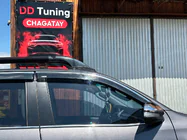 Toyota Hilux 2015– Raamwindschermen met chromen sierlijst (set van 4, Niken) foto 5