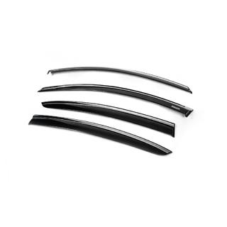 Raamdeflectoren met chromen sierlijst SD (4 stuks, Niken) Renault Megane IV 2016–2025 foto 1