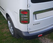 Volkswagen Caddy 2010–2015 RVS achterlichtcovers V2 (2 stuks) foto 1