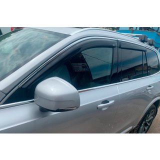 Raamdeflectoren met chromen sierstrip (4 stuks, HIC) Volvo XC90 2015– foto 1
