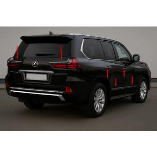 BlackEdition bodykit set (voor TRD 2016+) Lexus LX570/450d 2008–2022 foto 2