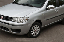 Fiat Albea 2002–2012 Spiegelkappen (2011↗, 2 stuks, kunststof) Carmos - ABS-kunststof foto 1