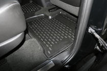 Chevrolet Tahoe 2014–2019 (2015↗) 3D rubberen automatten voor het interieur (4 stuks, Novline) foto 4