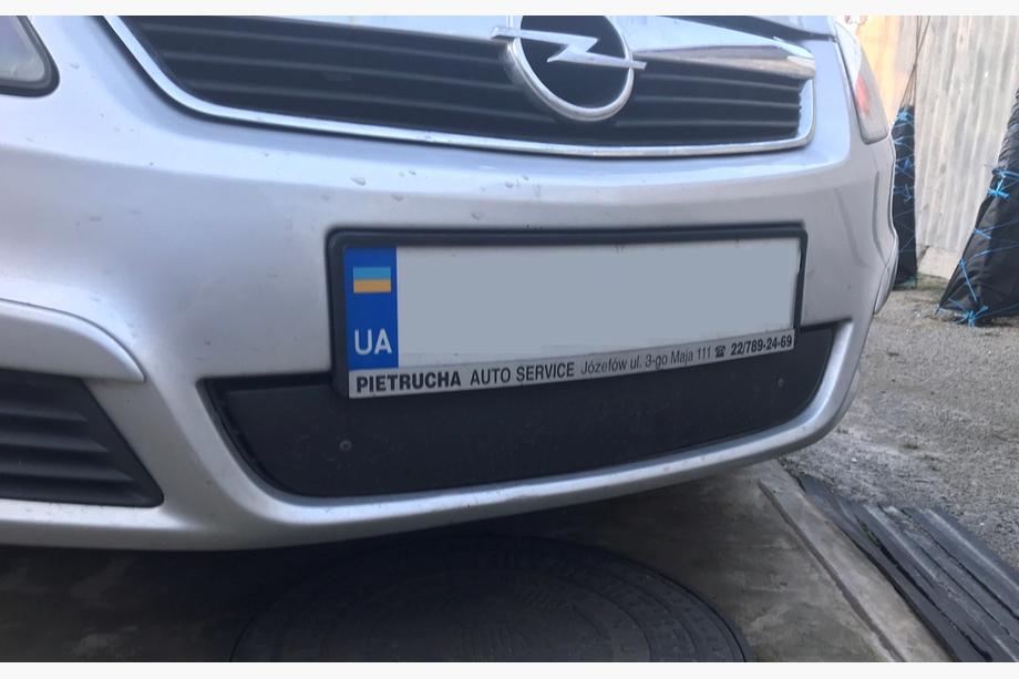Opel Zafira B 2005–2011 Winterafdekking voor grille (2005-2008) Glanz Image